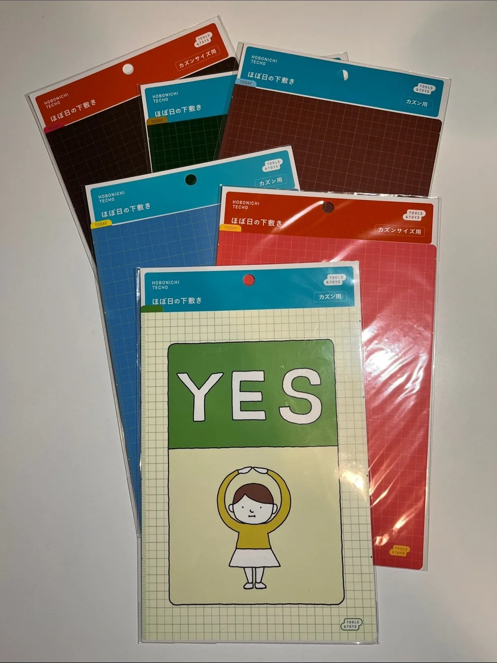 NWT Hobonichi Bundle: 6 - (A5) Pencil Writing Boards & 3 - A5 Memo Pad Sets